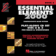 Essential Elements for Band - Book 2 Play-Along CD Set
Brass/Woodwinds – Discs 2 & 3