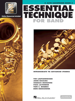 Alto Saxophone Book 3 EEi - Essential Technique for Band