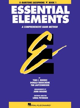 Essential Elements Old Edition Bk 1 by Rhodes Bierschenk and Lautzenheiser for Baritone Saxophone