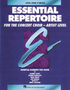 Essential Repertoire Book 4 by Juneau Jan - Casey Douglass and Junea - for Mixed Perf/Accompaniment CDs (2)