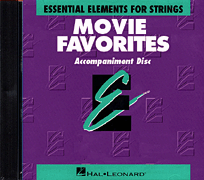 Hal Leonard  Del Borgo  Essential Elements Movie Favorites for Strings - Accompaniment CD