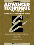 Hal Leonard    Essential Elements Advanced Technique for Strings - Score