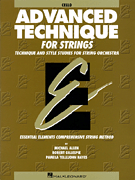 ADVANCED TECHNIQUE FOR STRINGS (ESSENTIAL ELEMENTS SERIES) FOR CELLO