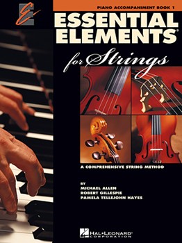 Essential Elements for Strings Bk 1, Piano Acc, w/ EEi - Piano Acc