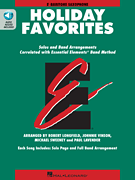 Essential Elements Holiday Favorites Eb Baritone Saxophone Book with Online Audio