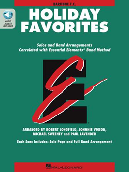 Hal Leonard  Longfield/Sweeney  Essential Elements Holiday Favorites - Baritone Treble Clef