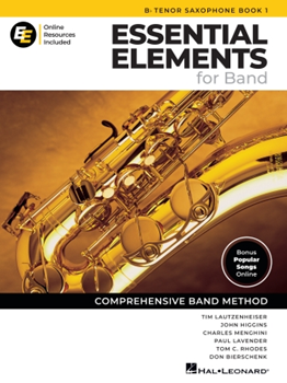 Essential Elements for Band - Bb Tenor Sax Book 1