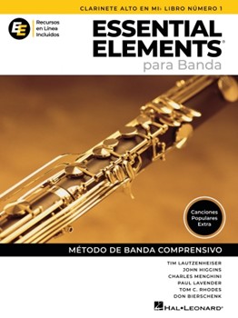 Essential Elements for Band - Alto Clarinet Book 1 with Online Resources - Spanish Edition