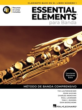 Essential Elements for Band - Bass Clarinet Book 1 with Online Resources - Spanish Edition