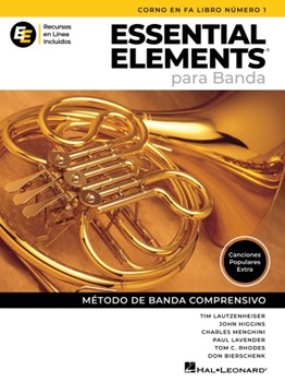 Essential Elements for Band - F Horn Book 1 with Online Resources - Spanish Edition