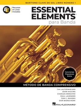 Essential Elements for Band - Baritone T.C. Book 1 with Online Resources - Spanish Edition