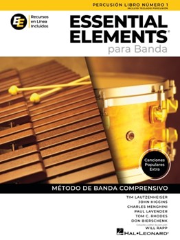 Essential Elements para Banda - Percusion/Percusion de teclado Libro Numero 1 - en Espanol