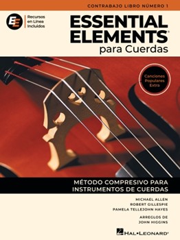 Essential Elements para Cuerdas - Contrabajo Libro Numero 1 - Recursos en Linea Incluidos - en Espanol