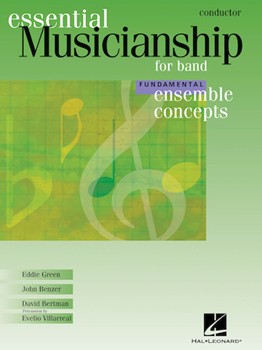 Hal Leonard Green/Benzer/Bertman   Essential Musicianship for Band - Ensemble Concepts - Fundamental Level - Conductor