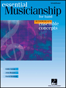 Hal Leonard Green/Benzer/Bertman   Essential Musicianship for Band - Ensemble Concepts - Intermediate Level - Trombone
