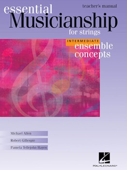 Essential Musicianship For Strings by - Allen Gillespie and Hayes - for Teacher Book