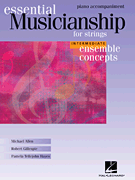 Hal Leonard Allen / Gillespie   Essential Musicianship for Strings - Ensemble Concepts - Intermediate Level - Piano Accompaniment