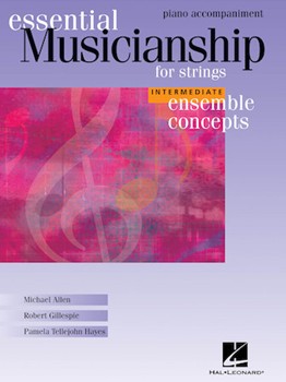 Essential Musicianship For Strings by - Allen Gillespie and Hayes - for Piano Accompaniment