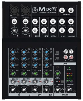 Mix8 - 8-Channel Compact Mixer
