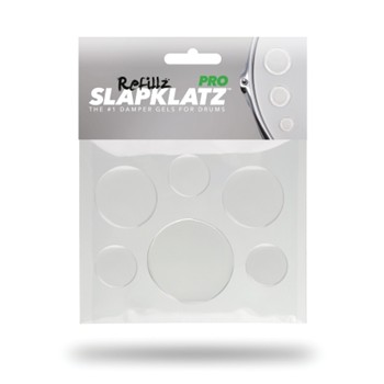 SlapKlatz Pro Refillz - 12 Clear Gel Pads No Case