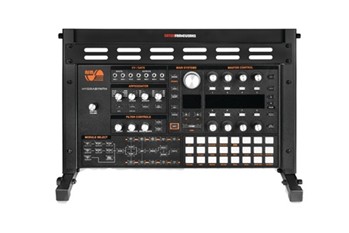 Angled 6U Desktop Metal Rack Stand