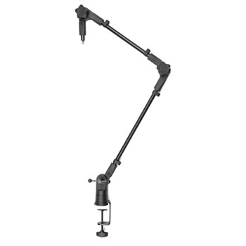Slim Profile Desktop Mic Stand Boom Arm