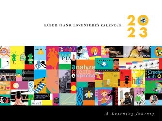 2023 Faber Piano Adventures Calendar