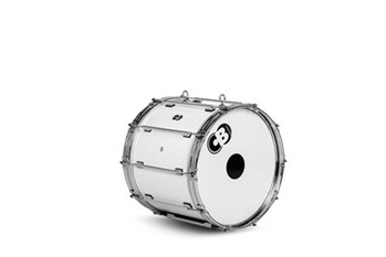 Tournament Series 18 inch. Marching Bass Drum with Strap and Mallet