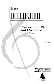 Concerto for Piano and Orchestra (Oceans Aparts) - Full Score