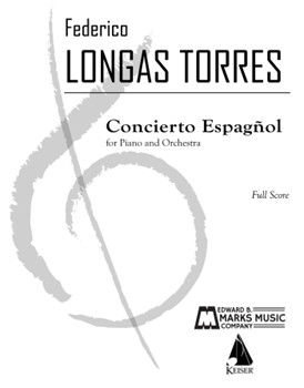 Concierto Espagnol - for Piano and Orchestra Full Score
