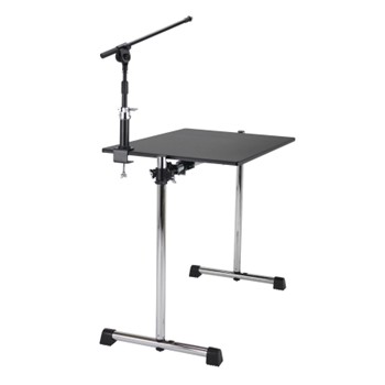 C Clamp Table Mount (1.5 Rack Tube with Adjustable Diameter)