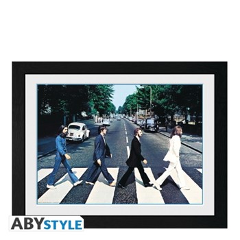The Beatles - Abbey Road Framed Poster - 12 inch. x 16 inch.