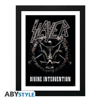 Slayer - Divine Intervention Framed Print - 12 inch. x 16 inch.