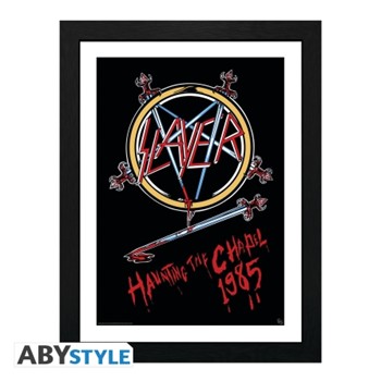 Slayer - Haunting the Chapel Framed Print - 12 inch. x 16 inch.