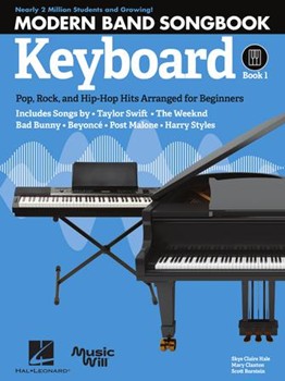 Modern Band Method - Keyboard, Songbook 1 - Pop, Rock, and Hip-Hop Hits Arranged for Beginners