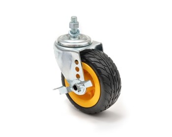 5 x 2 inch. Ground Glider Caster Pack with Brake