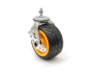 6 x 3 inch. Ground Glider Caster Pack with Brake