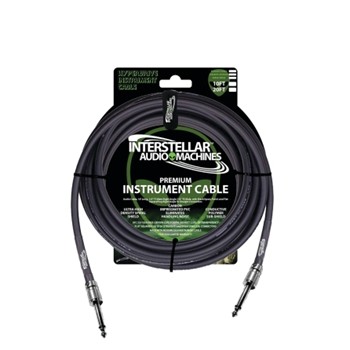 Hyperdrive Premium Instrument Cables - 10' - Straight-Straight Connectors