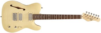 58 Thinline Semi Hollow Electric Guitar - Flame Maple