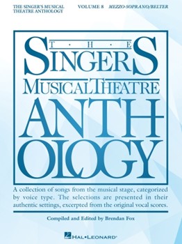 The Singer's Musical Theatre Anthology Volume 8 - Mezzo-Soprano/Belter Book