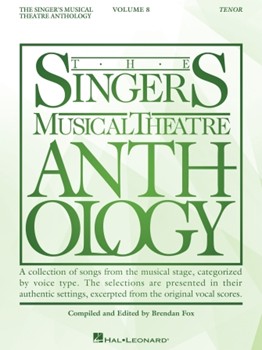 The Singer's Musical Theatre Anthology Volume 8 - Tenor Book