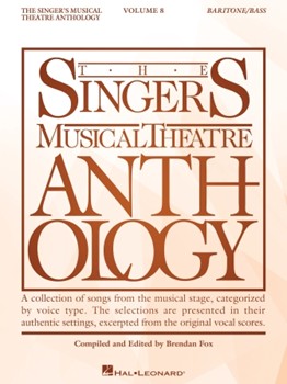 The Singer's Musical Theatre Anthology Volume 8 - Baritone Book