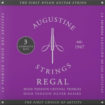 Regal Blue 3-Pack High Tension Nylon Guitar Strings