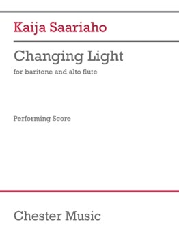 Changing Light - Baritone Voice and Alto Flute English