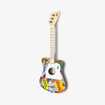 Beatles + Loog Mini Guitar Acoustic American Tour 1964