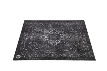 DRUMnBase Pro Heavy Persian Rug 6' X 5.25' Road Worn Black