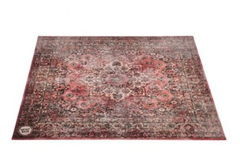 DRUMnBase Pro Heavy Persian Rug 6' X 5.25' Road Worn Aged Red