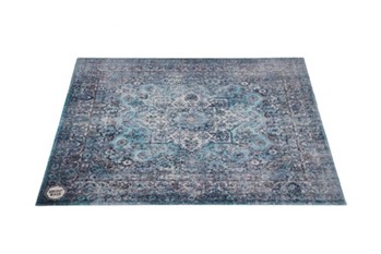 DRUMnBASE Pro Heavy Persian Rug 6' X 5.25' Road Worn Turquoise