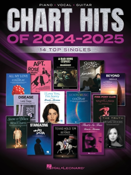 Chart Hits of 2024-2025 - 14 Top Singles - Piano | Vocal | Guitar