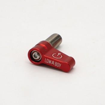 Low Boy Power Switch - M8 Thread - Red Finish